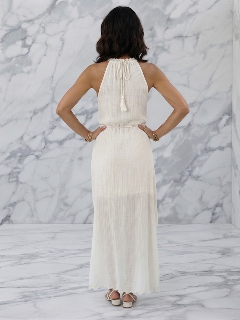 Maxi Abito Halter