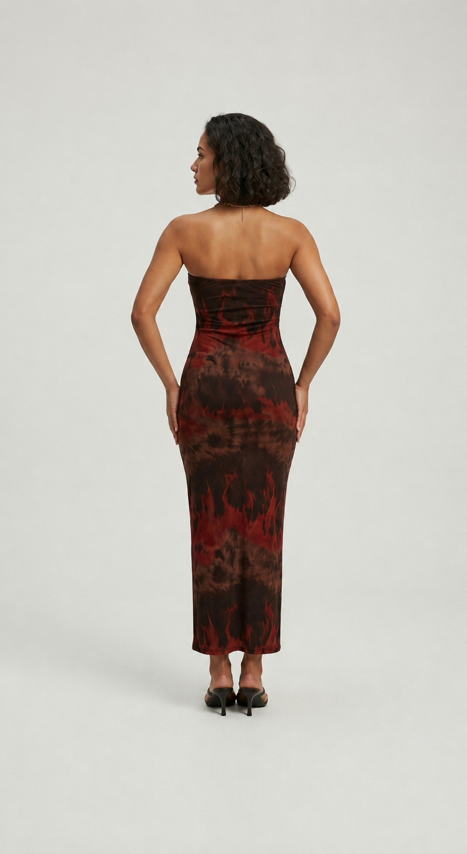 Sirocco Flame  Dress