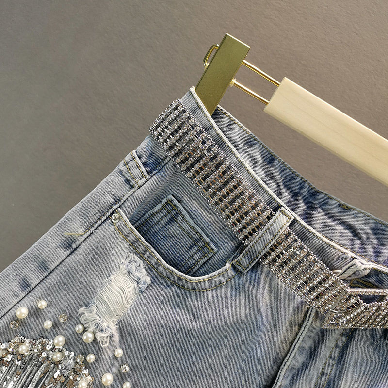 Shorts Diamond Fringe