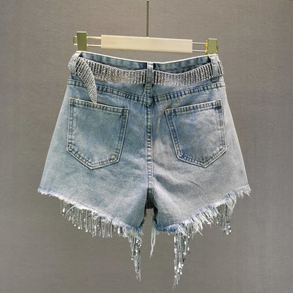 Shorts Diamond Fringe